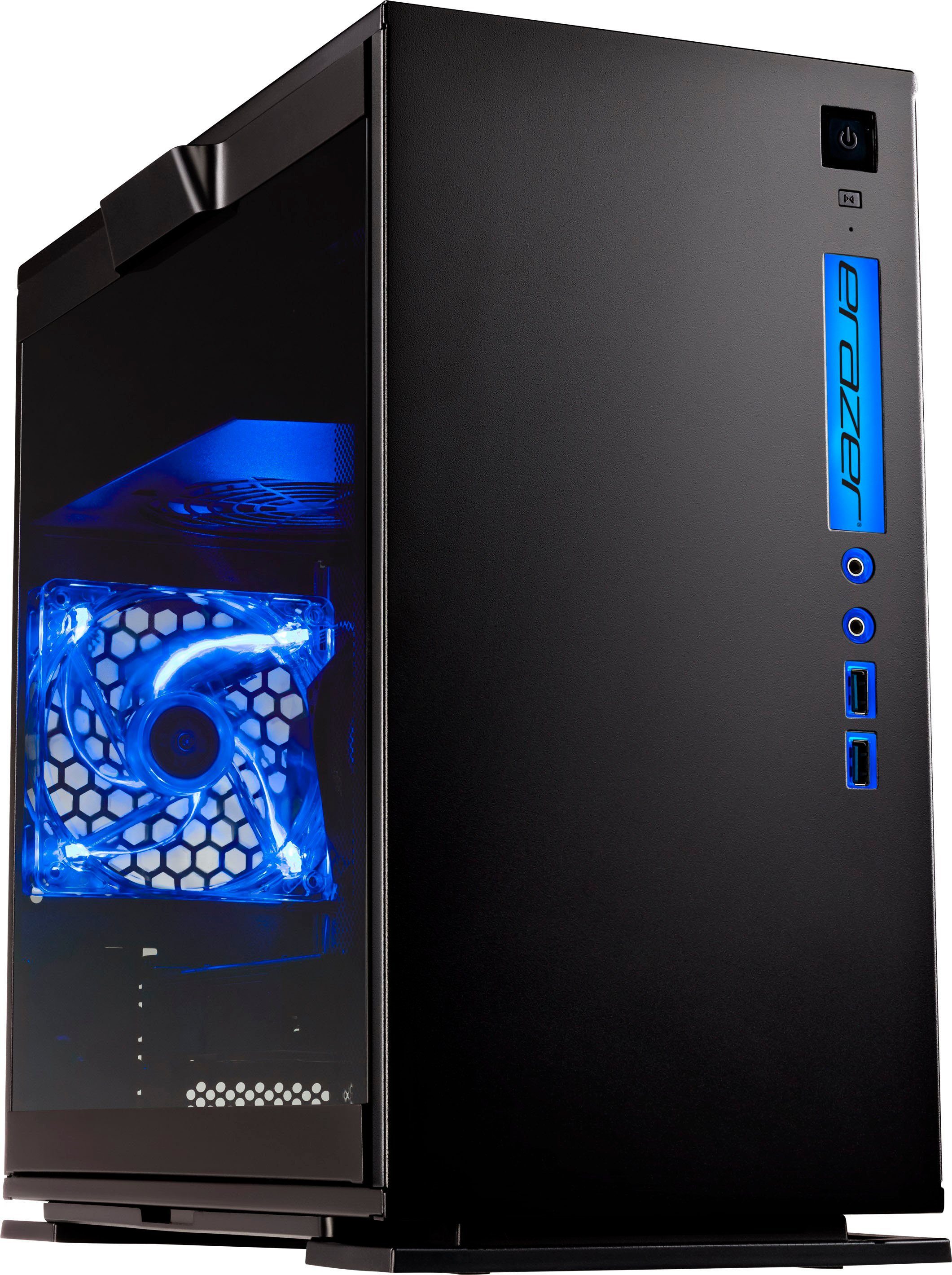 Medion® ERAZER® Engineer P10 Gaming-PC (Intel® Core i5 12400F, GeForce RTX 3060 LHR, 16 GB RAM, 512 GB SSD, Luftkühlung)