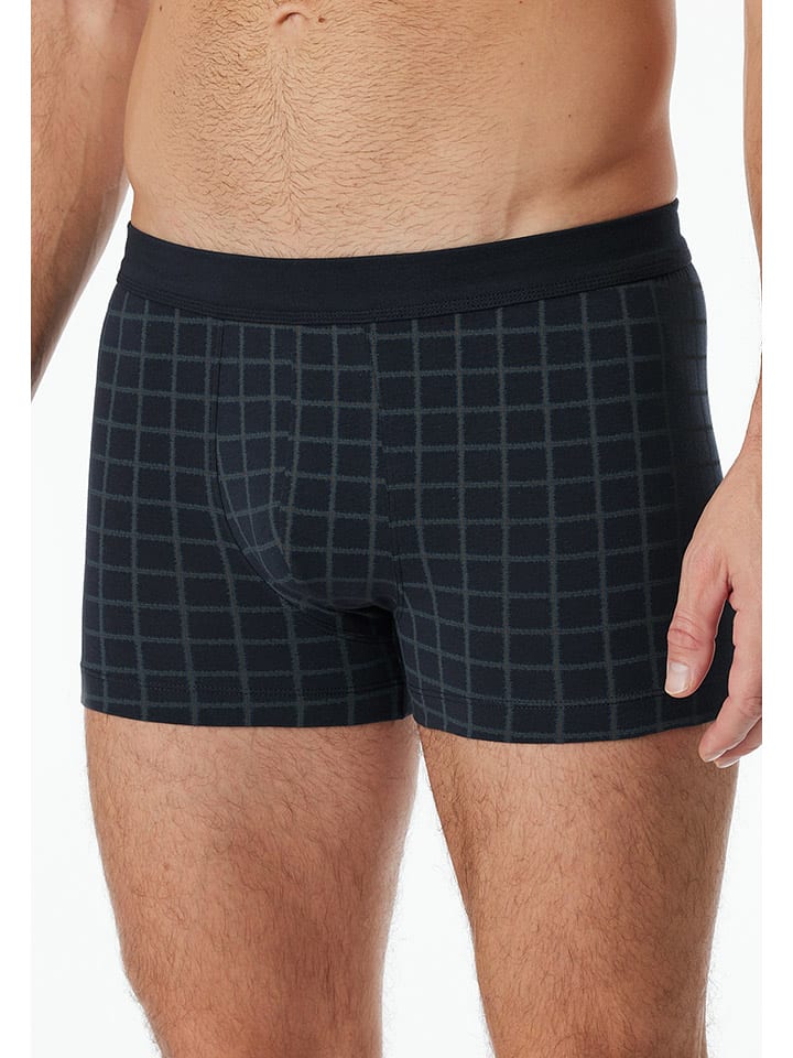 Schiesser Boxershorts in Dunkelblau günstig kaufen