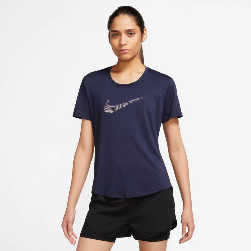 Nike DRI FIT SWOOSH Funktionsshirt Damen