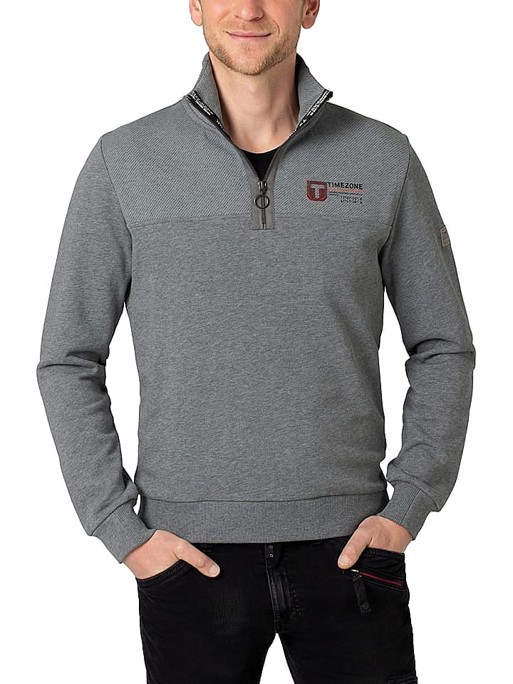 Timezone Sweatshirt in Grau günstig kaufen M