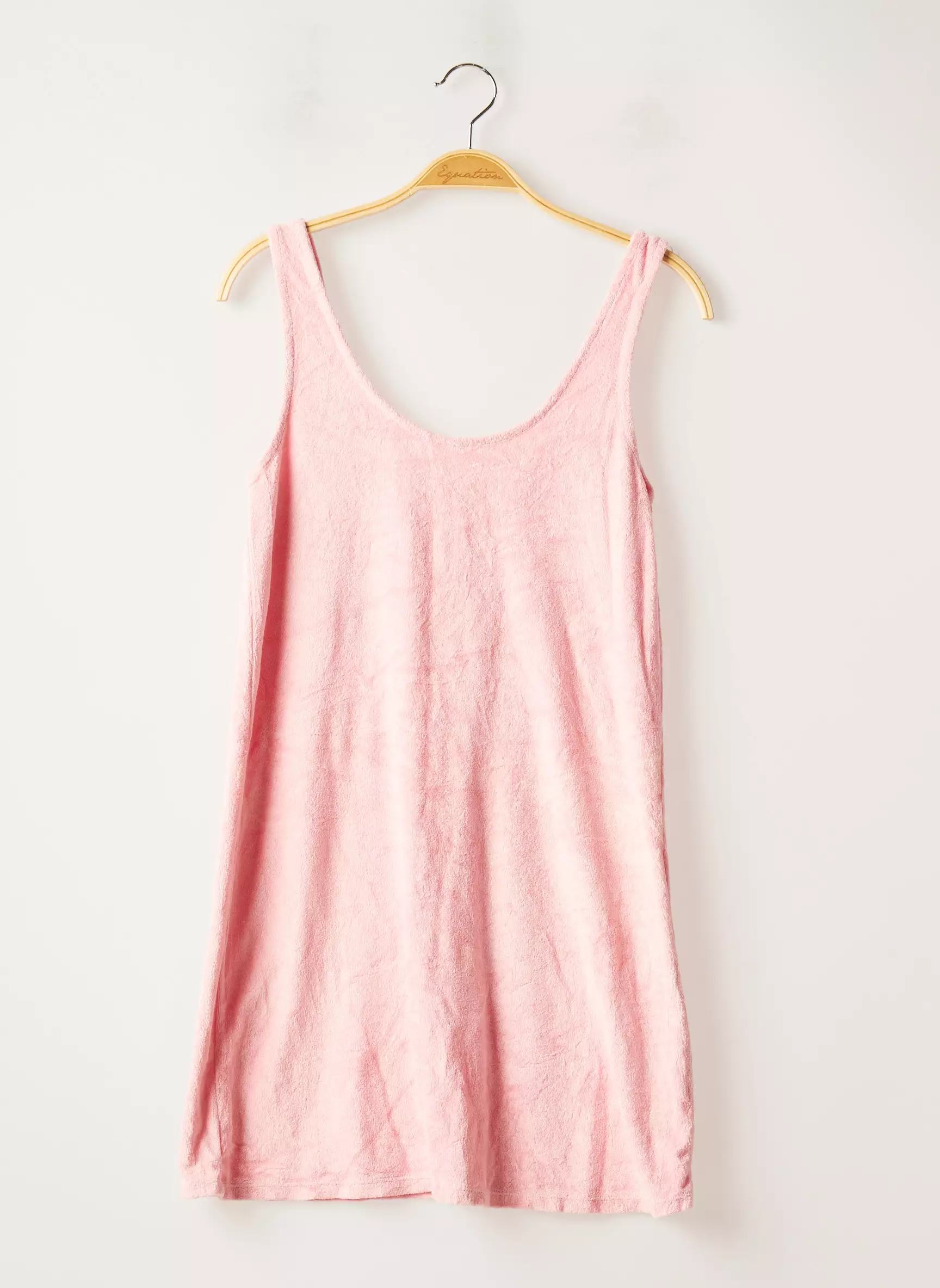 H M Robes Courtes Femme couleur rose