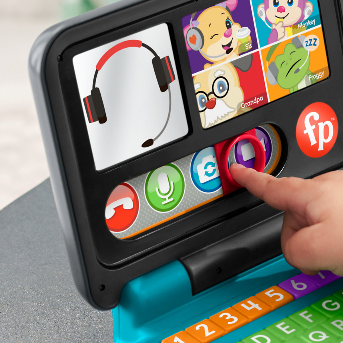 Fisher-Price Lernspaß Homeoffice Laptop Elektronisches Babyspielzeug (deutsche Edition)