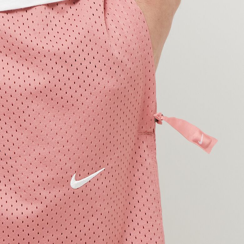 NIKE Solo Swoosh Mesh Short red stardust/white