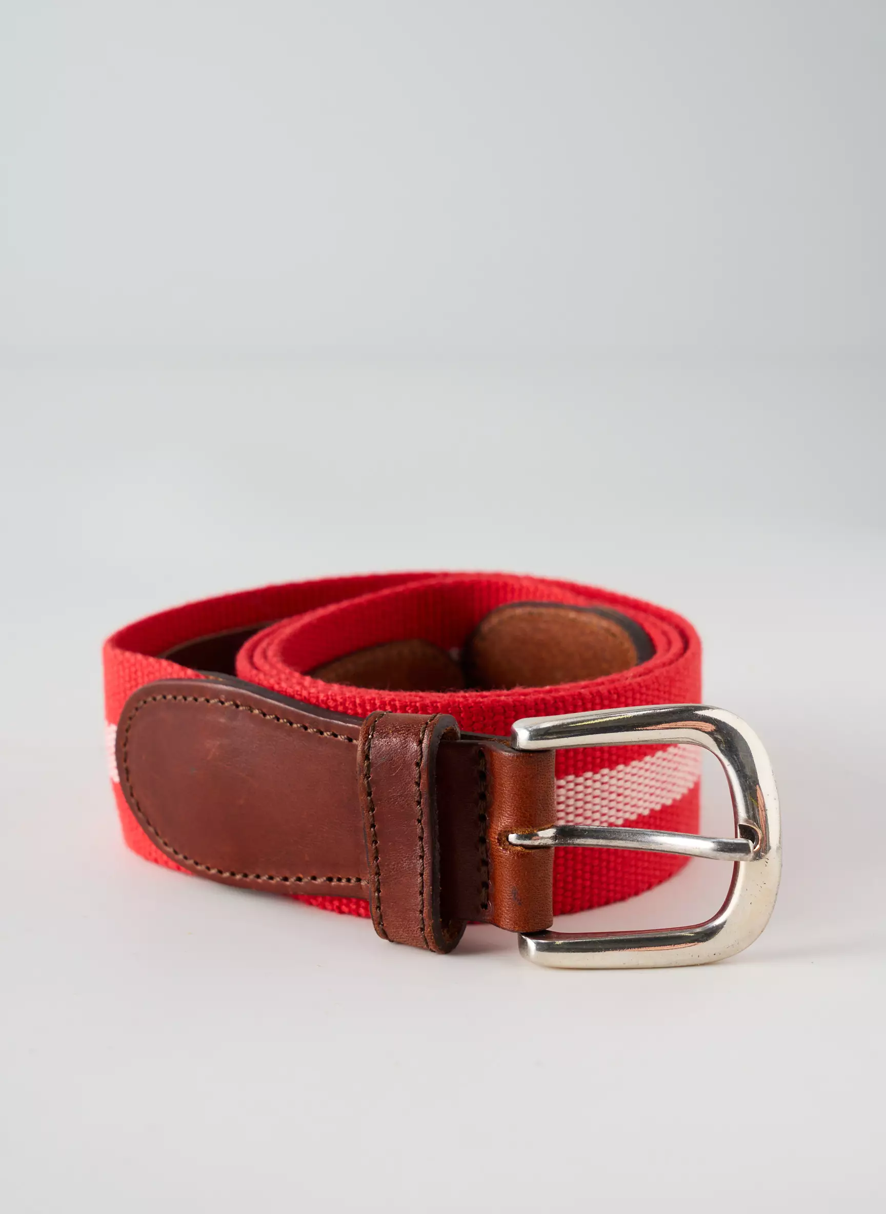 New Man Ceintures Homme couleur rouge
