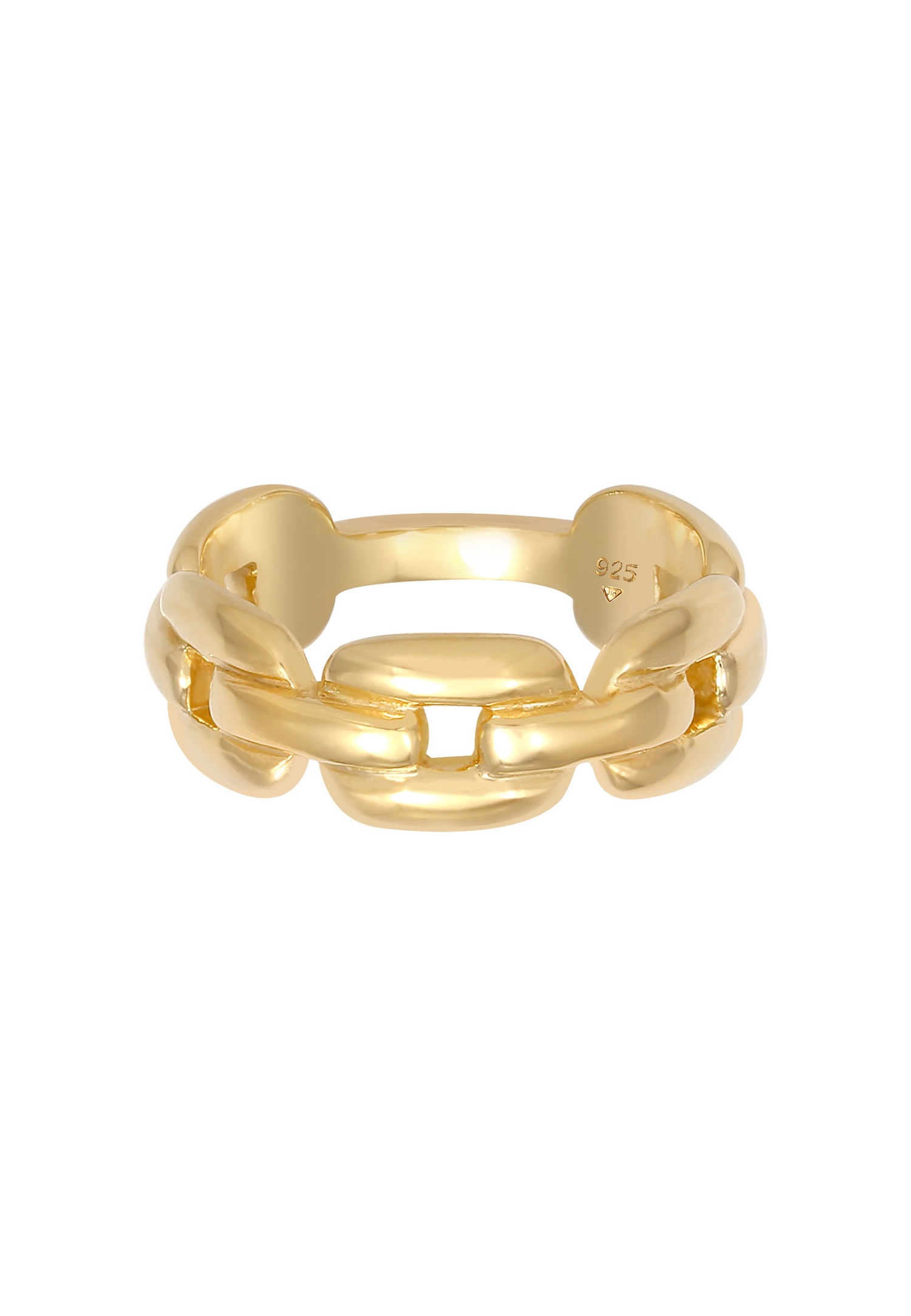 Elli Glieder Oval Cadena Look Plata 925