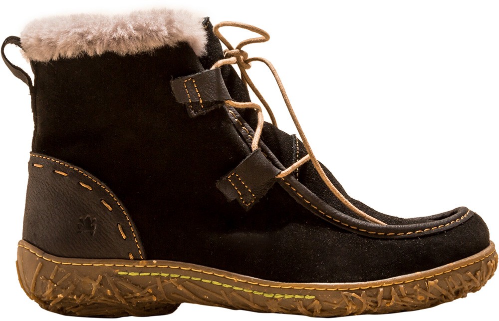 EL NATURALISTA Schnür-Stiefeletten schwarz