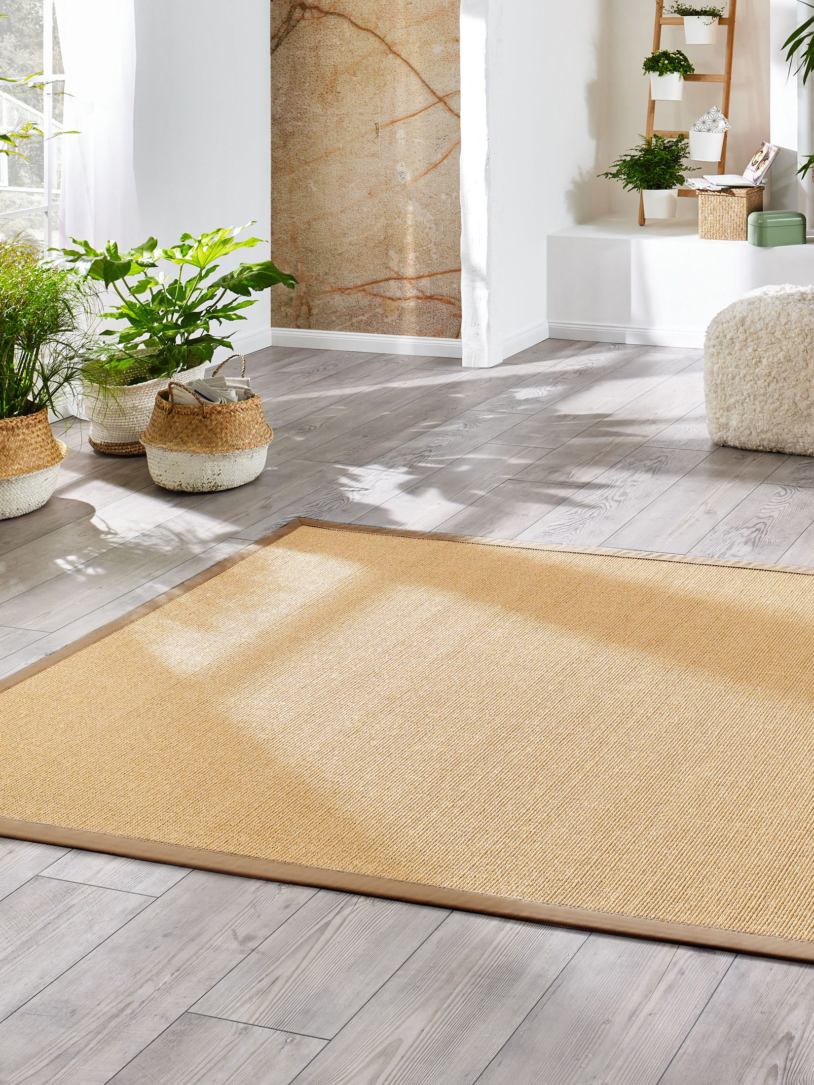 Aruba Nature Sisal-Teppich, Cappuccino