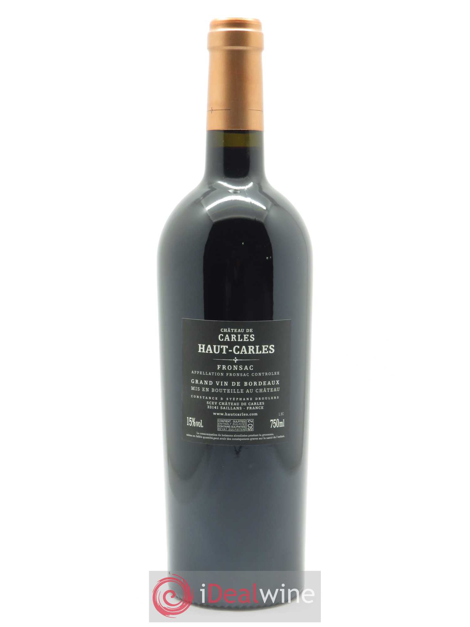 Haut Carles  2018 - Lot de 1 Bouteille