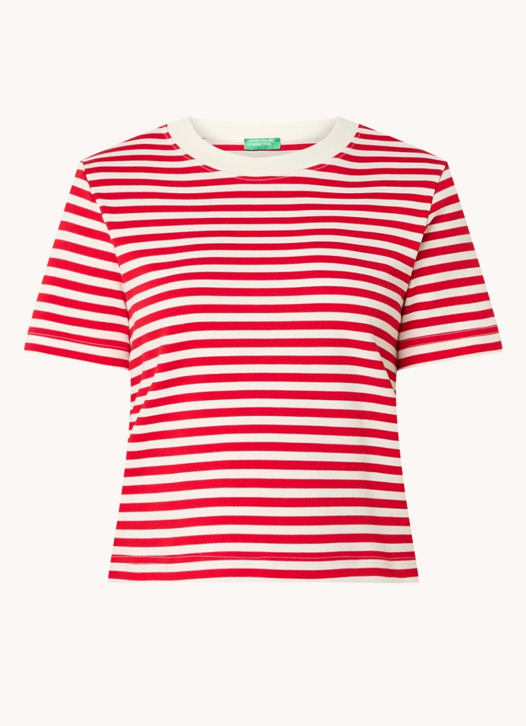 Benetton T-shirt with stripe print