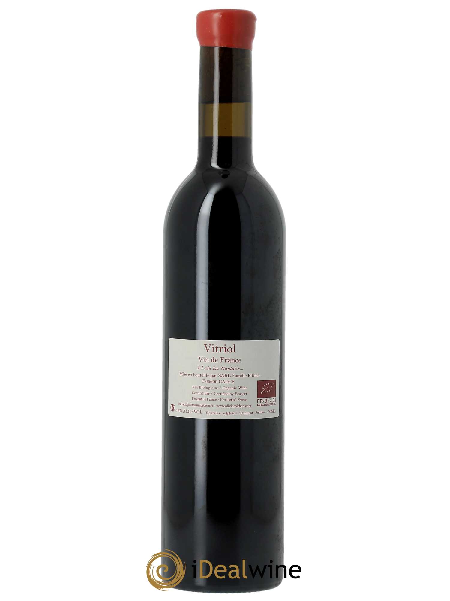 Vin Doux Naturel Olivier Pithon Carthagène  2022 - Lot de 1 Bouteille