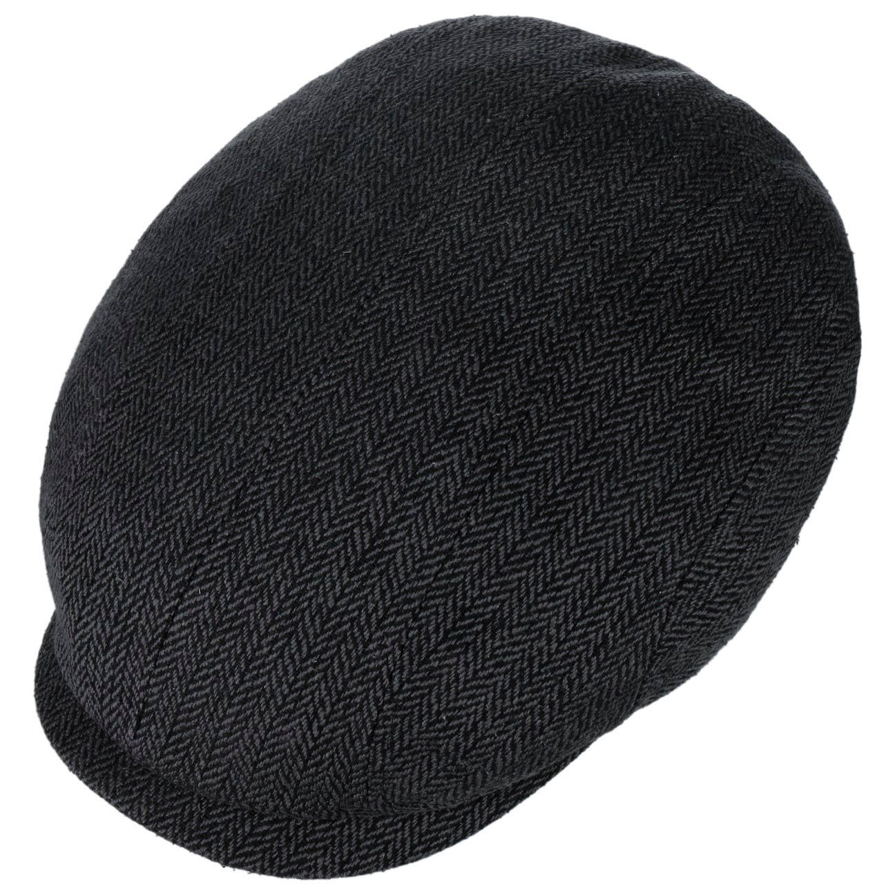 Stetson Flat Cap (1-St) Schirmmütze mit Schirm, Made in the EU