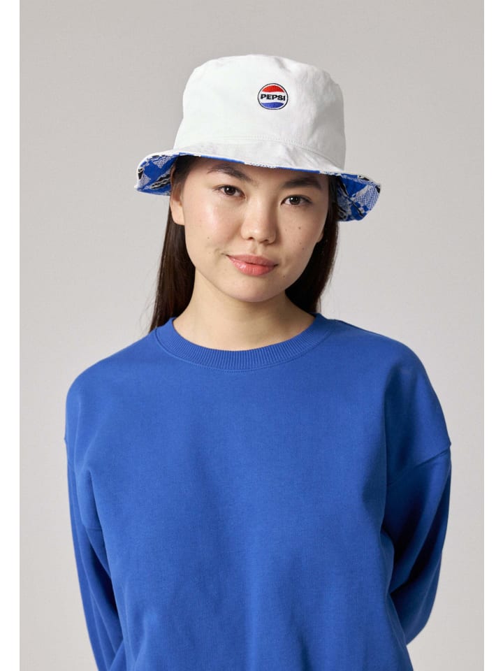 SNOCKS unisex Bucket Hat aus 100% Bio-Baumwolle 1 Stück in Pepsi günstig kaufen 0