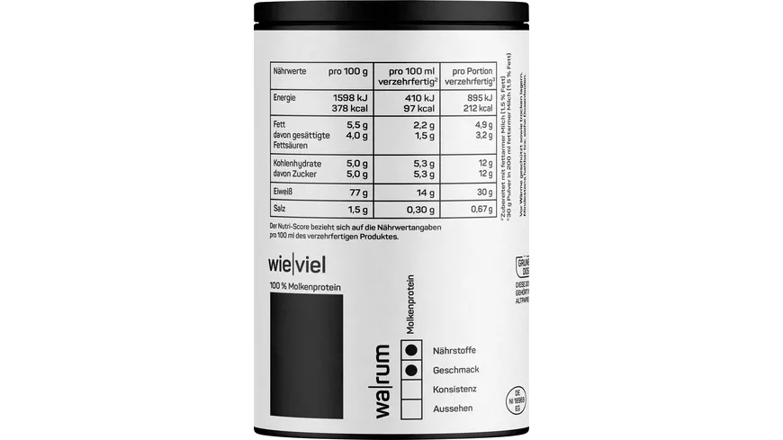NADURIA Bio Whey Protein 300 g