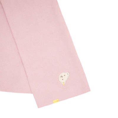 Decke Strick, rosa für Mädchen