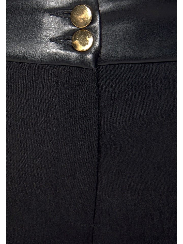 LASCANA Stretch-Hose in schwarz günstig kaufen
