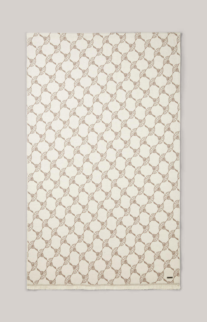 Cornflower-Schal Felix in Beige/Ecru