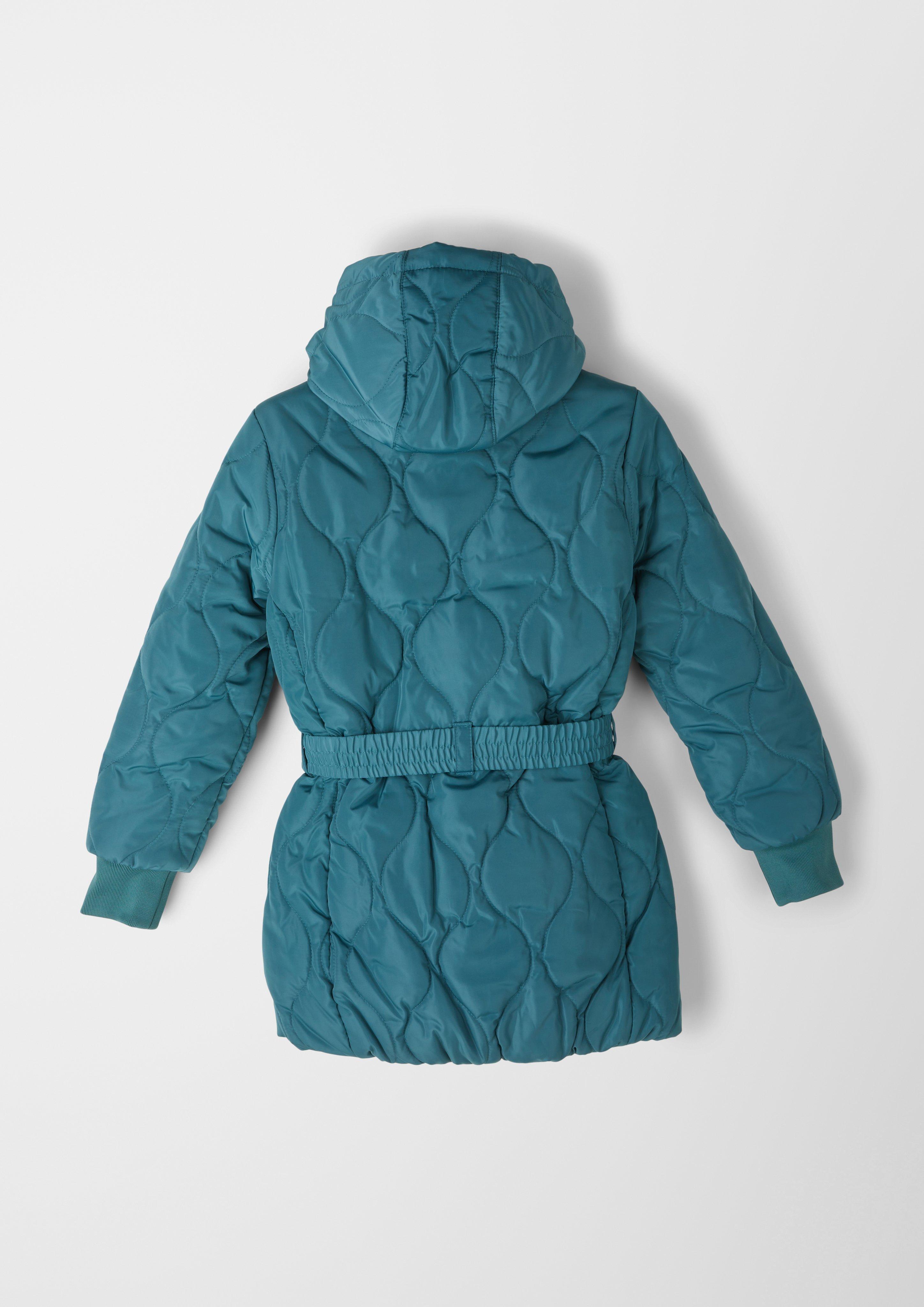 Steppmantel mit Fleece-Innenfutter  2120871-6734