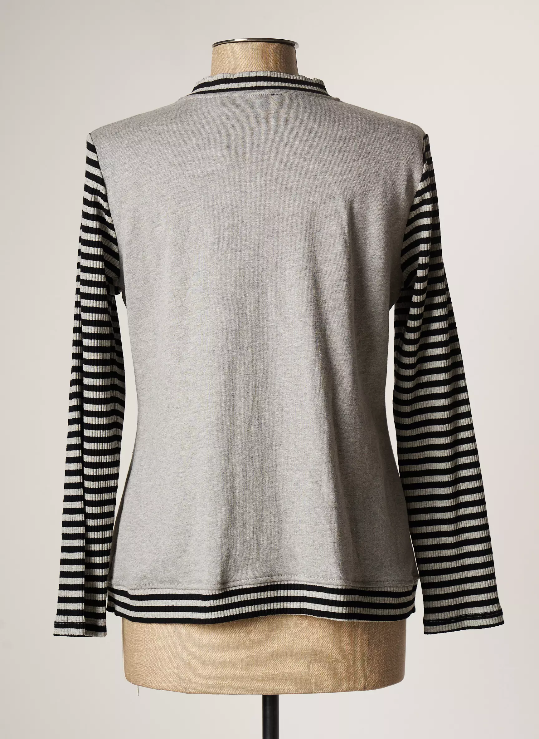 Poupee Chic Vestecasual Femme couleur gris