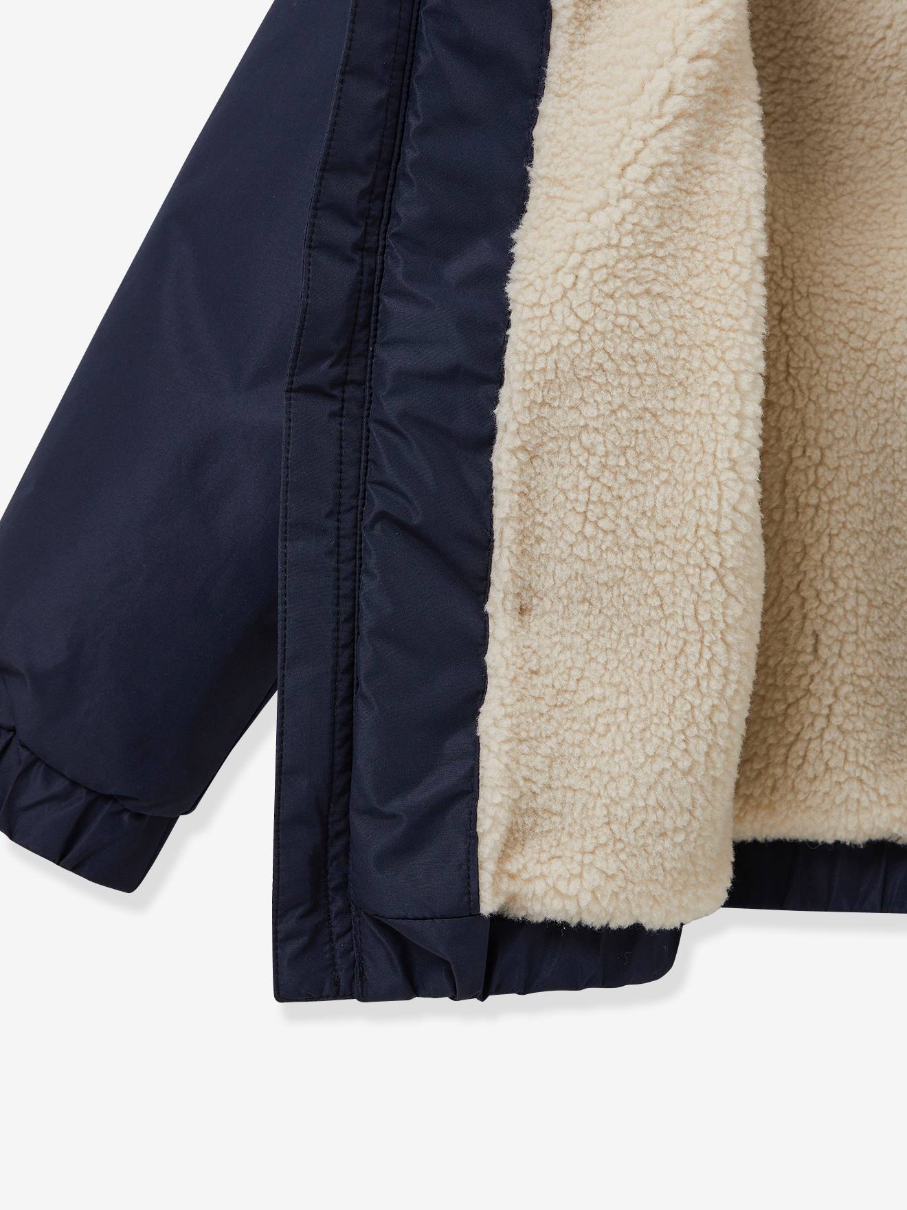 Cyrillus Kinder Anorak mit Kuschelfutter CYRILLUS - marine