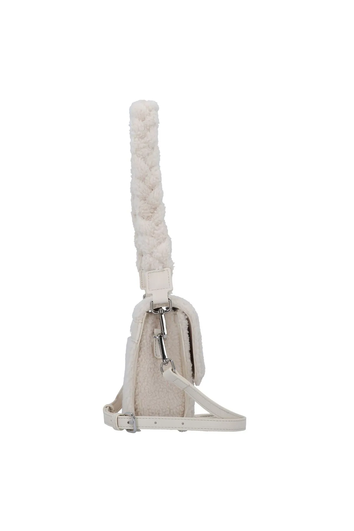 Seidenfelt  Umhängetasche - Beige - Unifarben