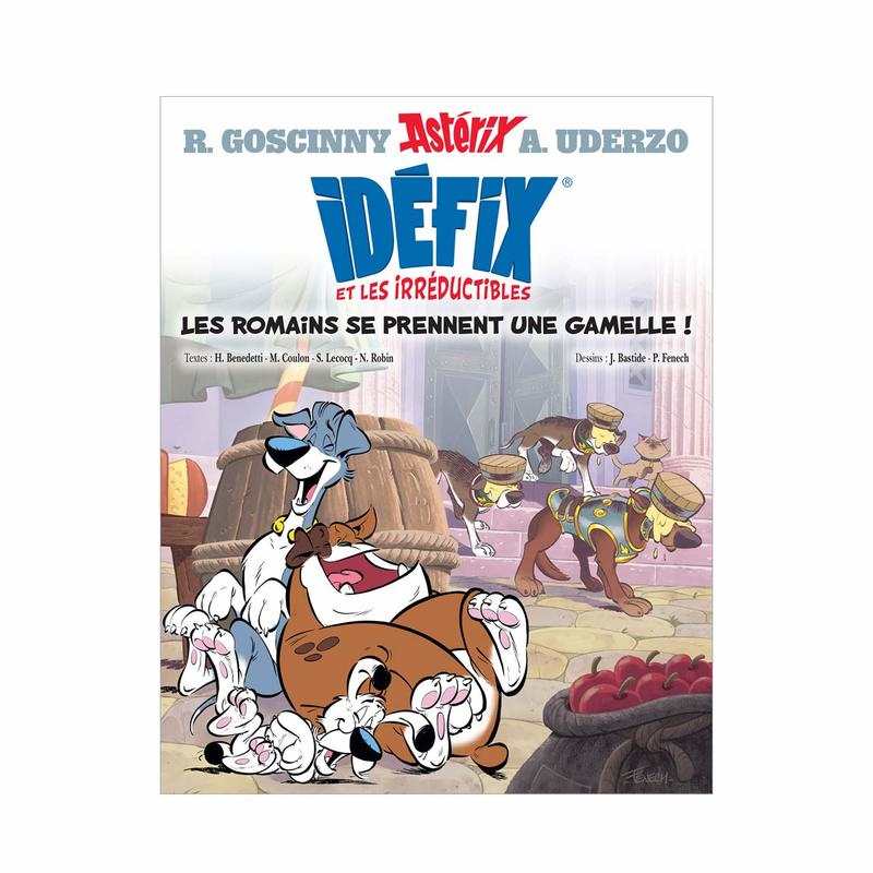 Livre Idéfix et les Irréductibles T2, Les Romains se prennent une gamelle !
