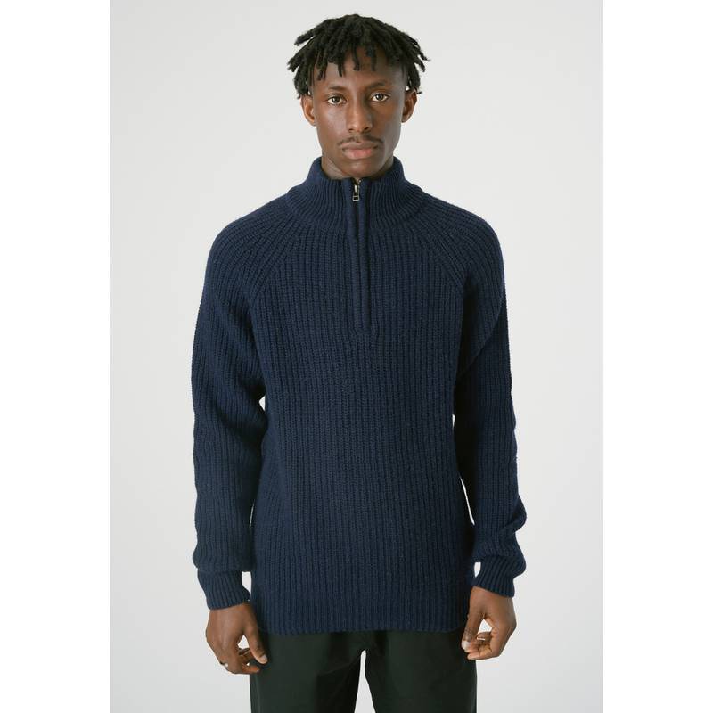 Cleptomanicx Ribber Troyer Strickpullover Herren