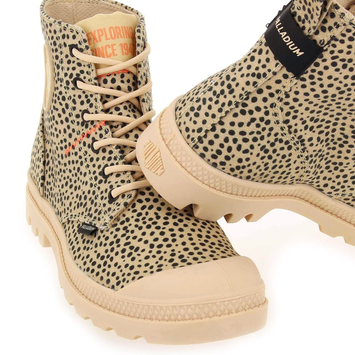 Palladium  PAMPA HI SAFARI - Nude Noir