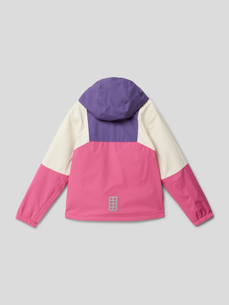 Jacke im Colour-Blocking-Design Modell 'JOCHY' in purple