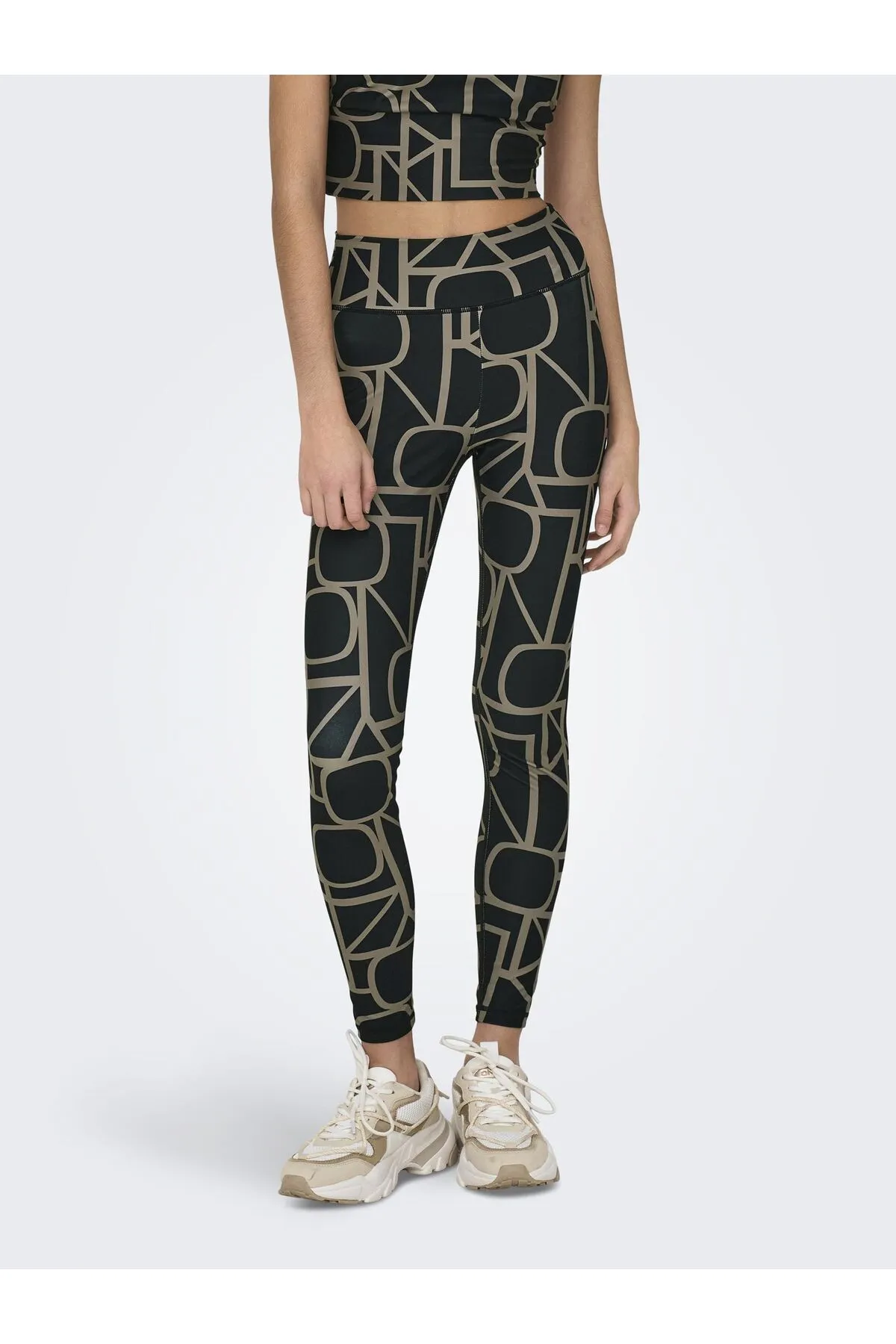 Only Play  Sportleggings ONPFONT-2 LOGO HW TRAIN TIGHTS