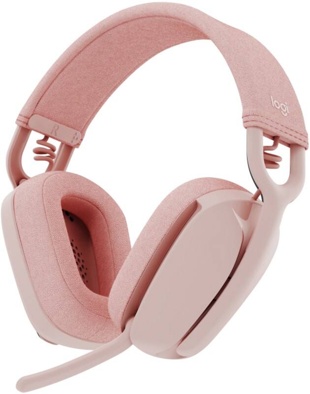 Logitech Zone Vibe Headset Kopfbügel Bluetooth mit Mikrofon Stereo 100 Pink