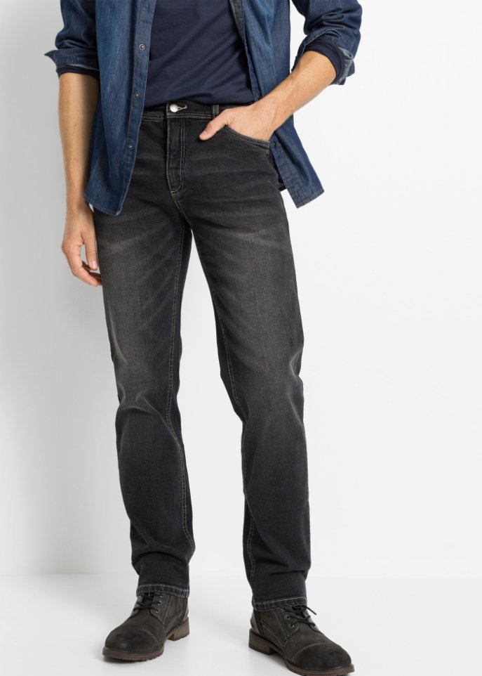 Regular Fit Stretch-Jeans, Straight