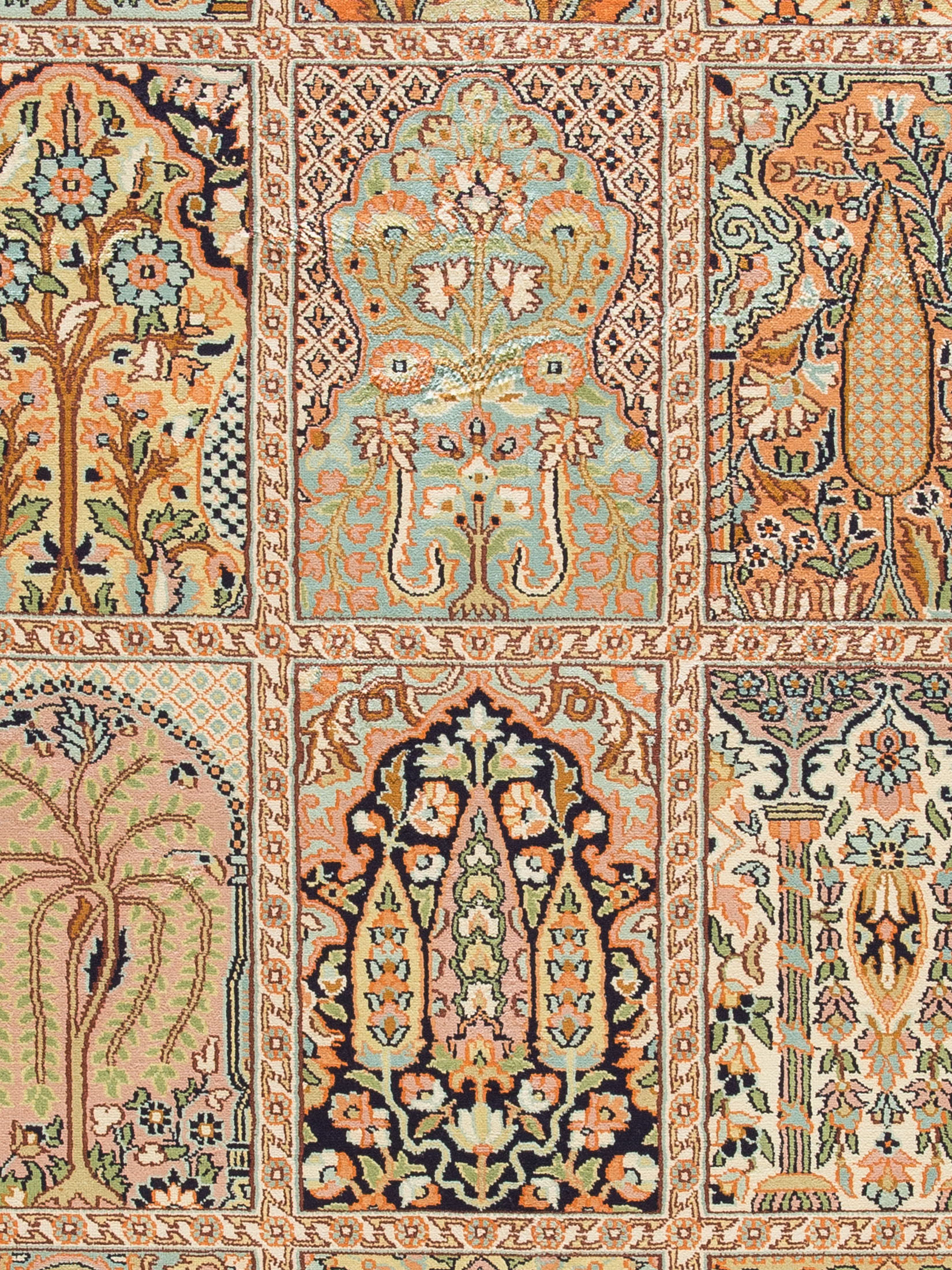 Kaschmir Seide 16/16 ca. 203 x 293 cm, Unikat / Einzelstück