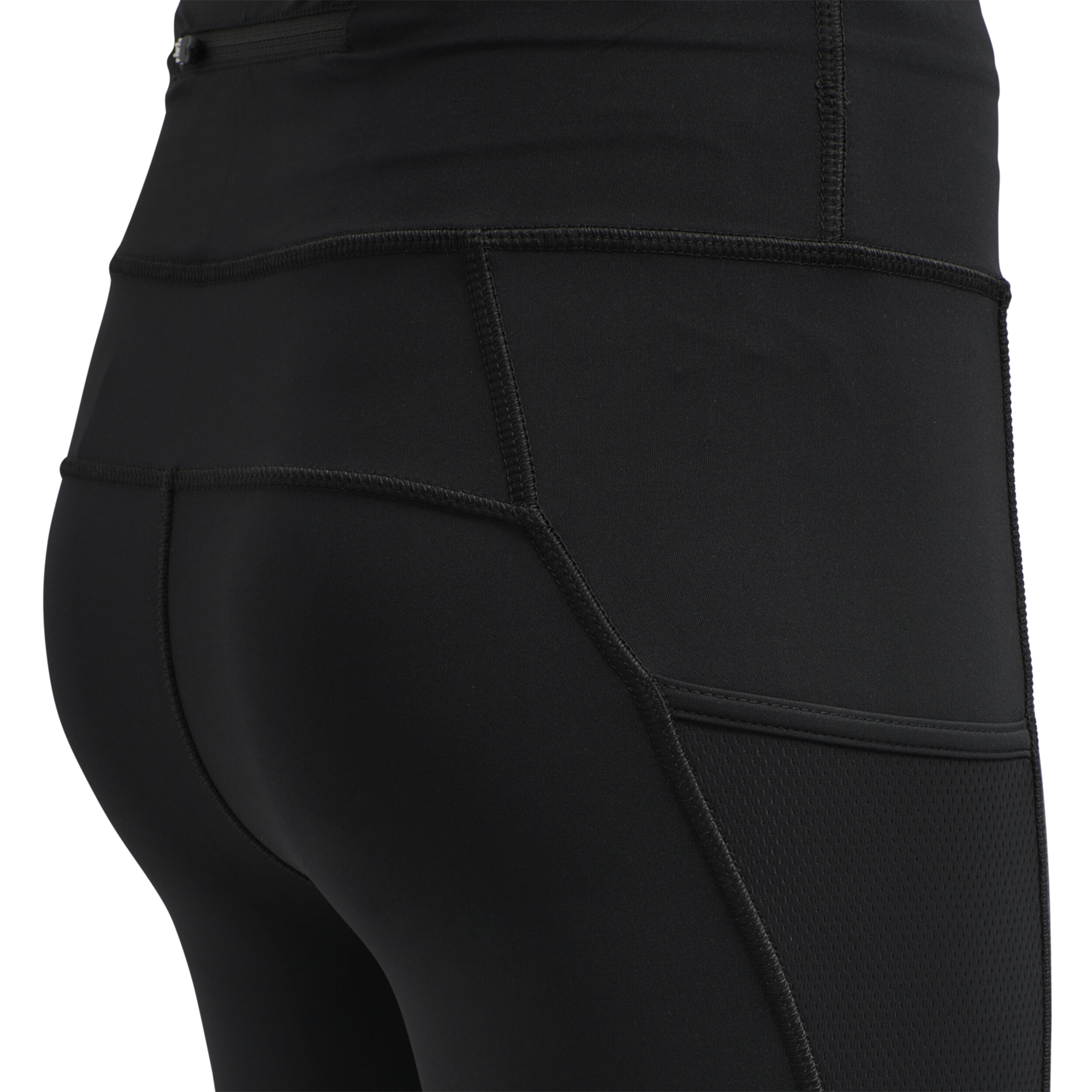 Highwaist Performance Tight Damen - Schwarz