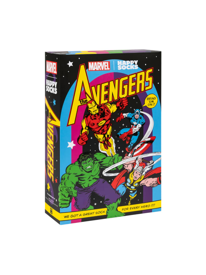 Happy Socks Socken MARVEL™ Avengers Gift Set in Multicolor günstig kaufen