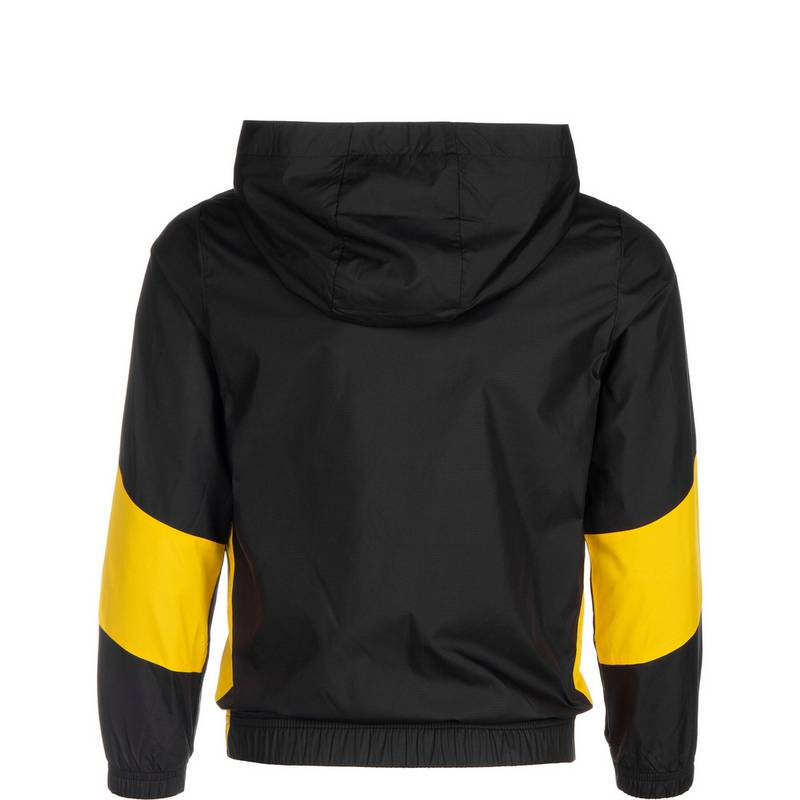 PUMA Borussia Dortmund Prematch Woven Anthem Trainingsjacke Jungen
