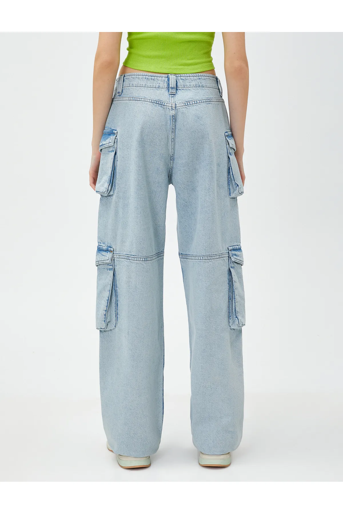 Koton  Cargo-Jeans mit hoher Taille – Bianca Jeans
