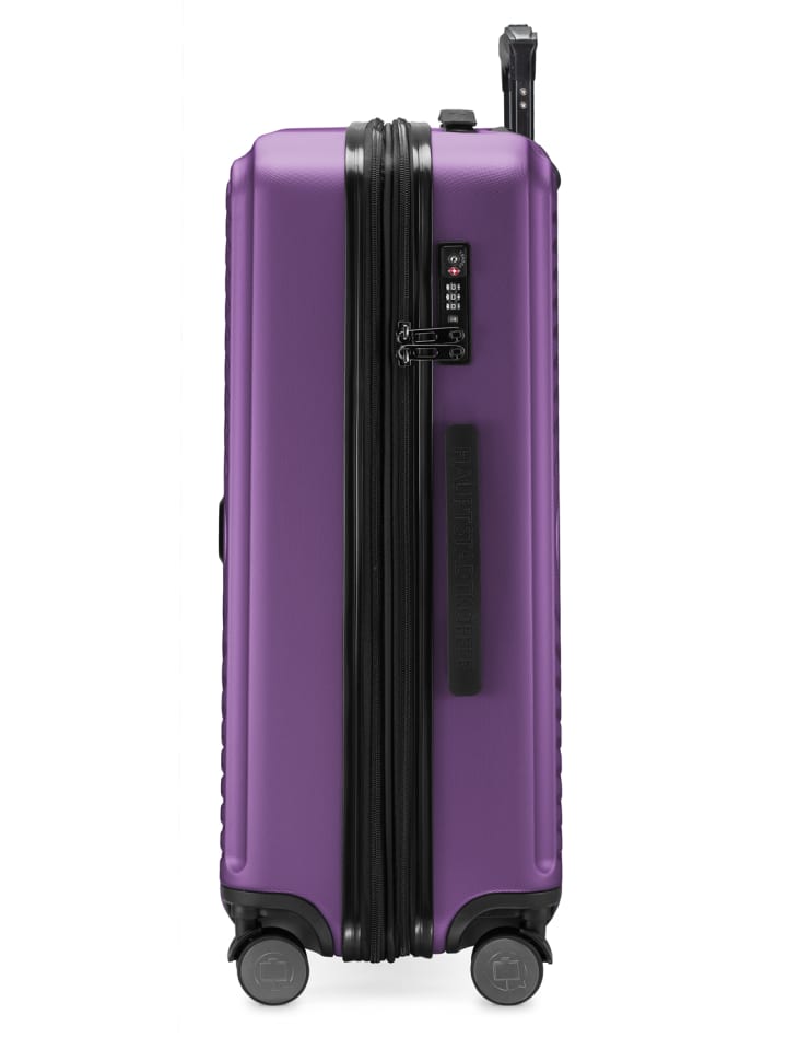 Hauptstadtkoffer Mitte - Mittelgroßer Hartschalenkoffer Koffer TSA, 68cm 88 L in Aubergine günstig kaufen M