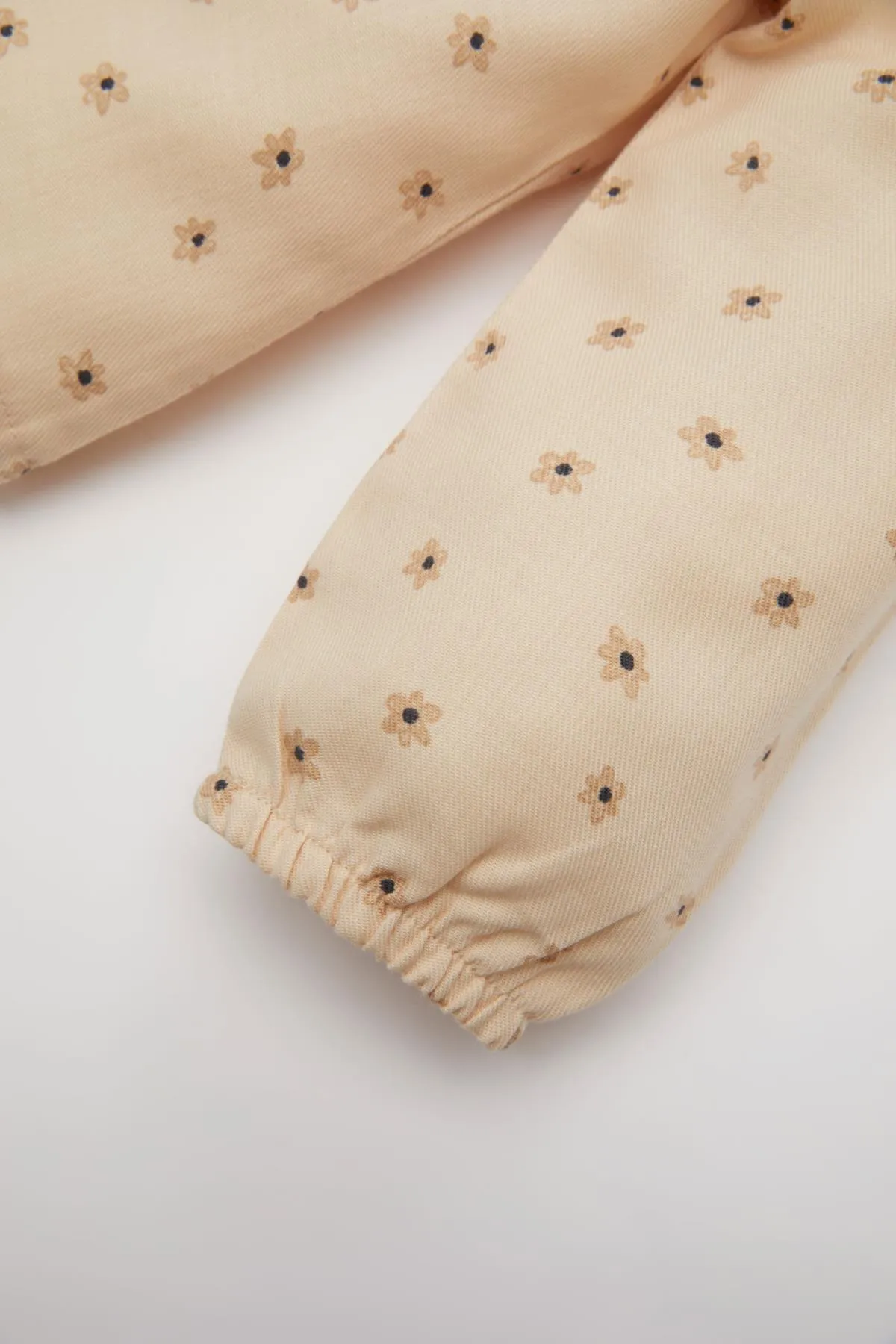 DeFacto  Mädchen Baby Floral Twill gemustertes Hemd Leggings 2-teiliges Set C3116a524sp