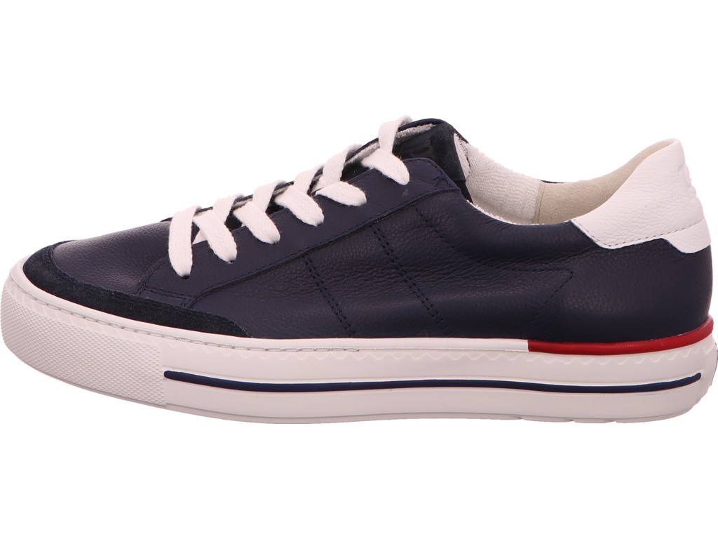 PAUL GREEN Freizeit Schnürer blau Soft Suede/M. Calf space