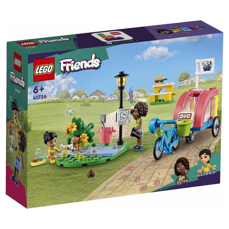 41738 Le vélo de sauvetage canin LEGO Friends