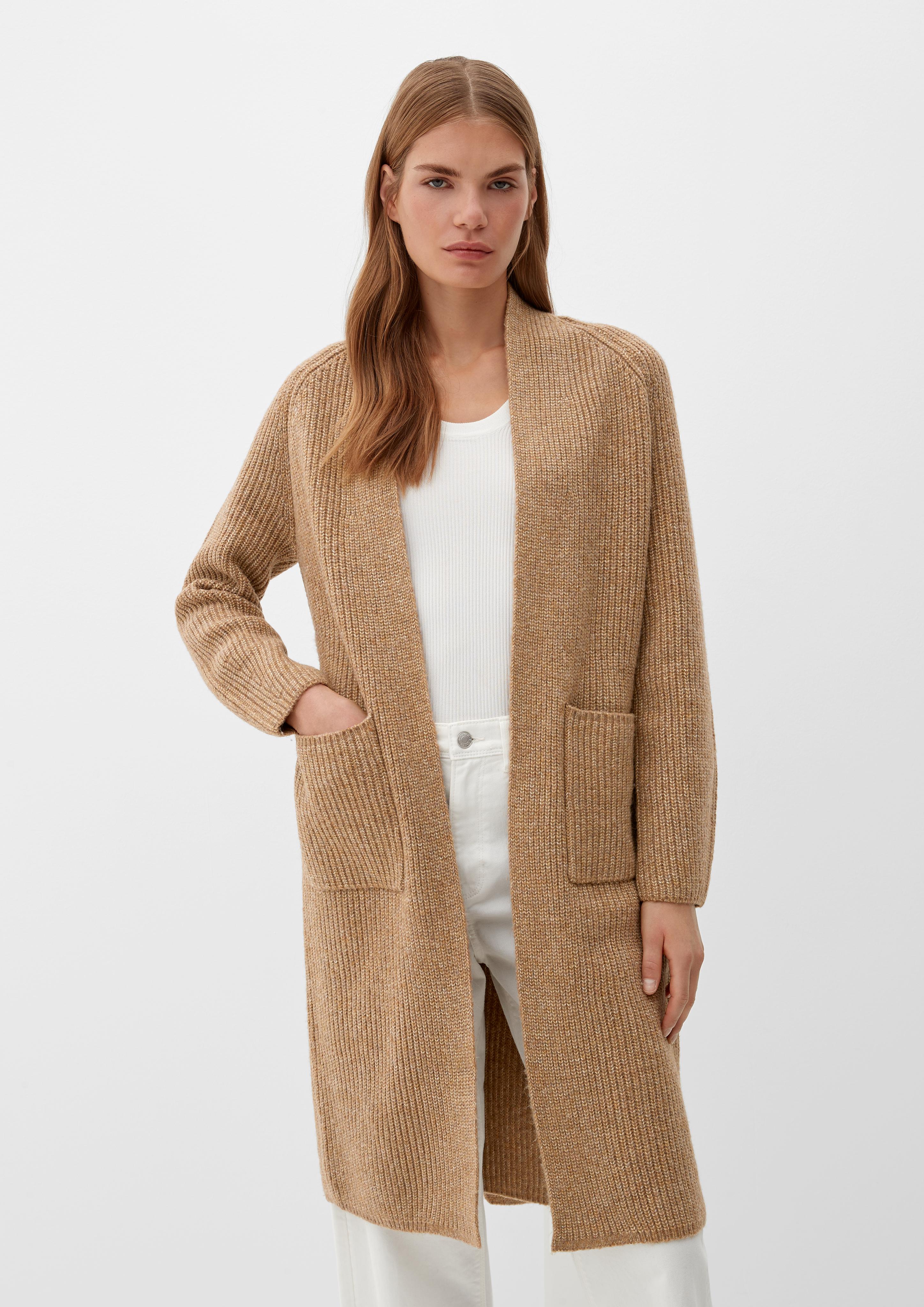 Strickjacke aus Wollmix  2120906-82W9