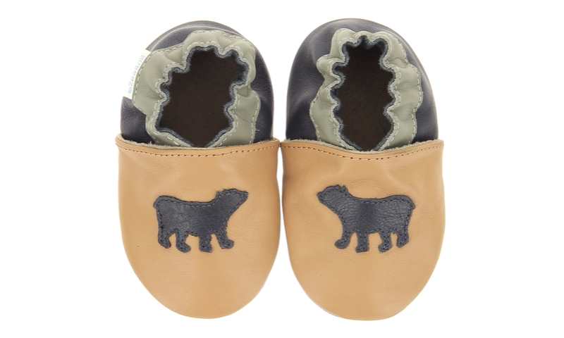 Chaussons cuir Only Bear Plg