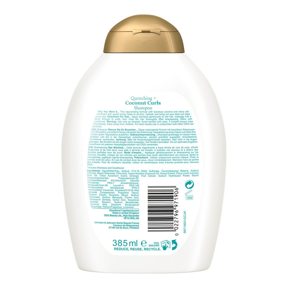 OGX Coconut Locken-Shampoo 385 ml