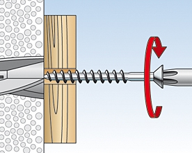 Fischer 50491 Porenbetonstopfen GB 8 25 Stück