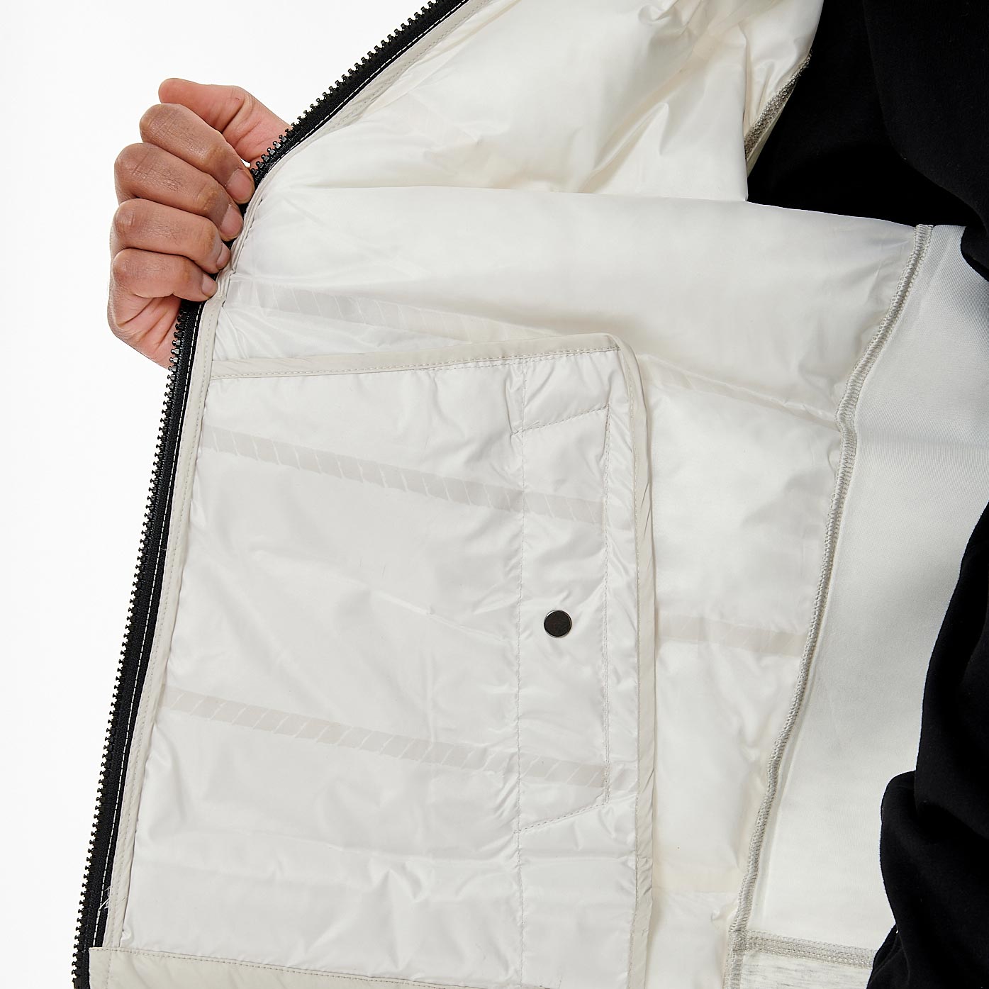 NEIL   Sweat zippé gris Homme