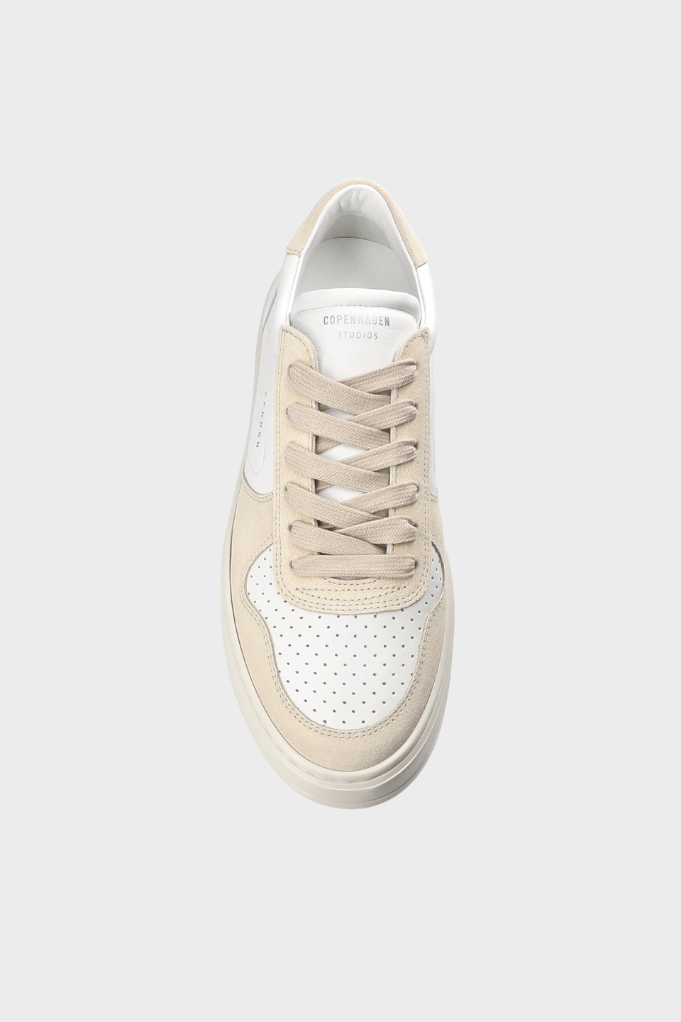 CPH77 leather mix white/cream