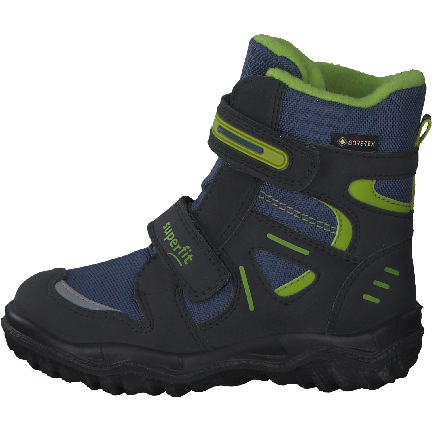 Superfit HUSKY 09080, Winterstiefel, Kinder, GRAU/BLAU