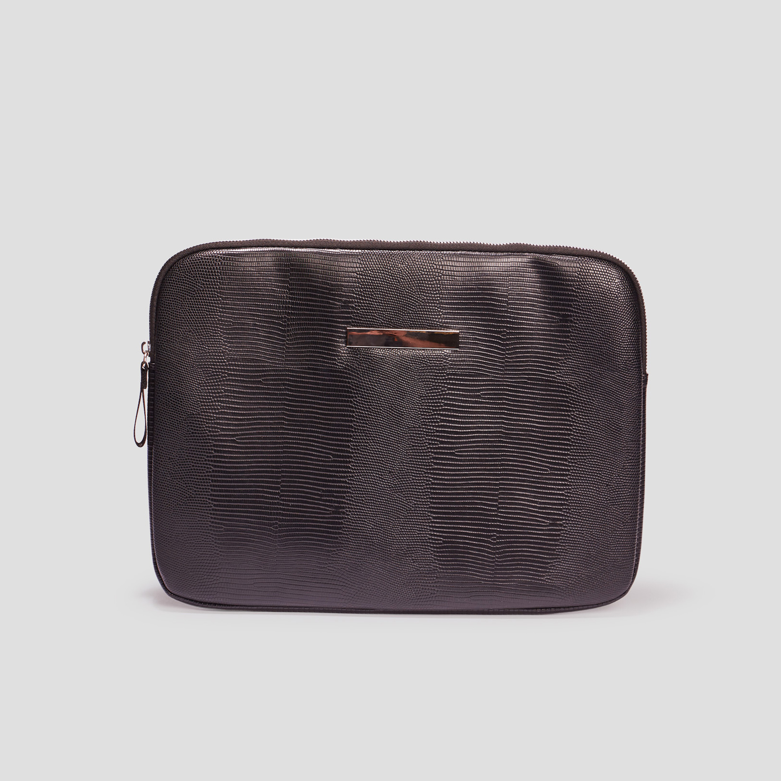 Pochette zippée noir femme | La Halle