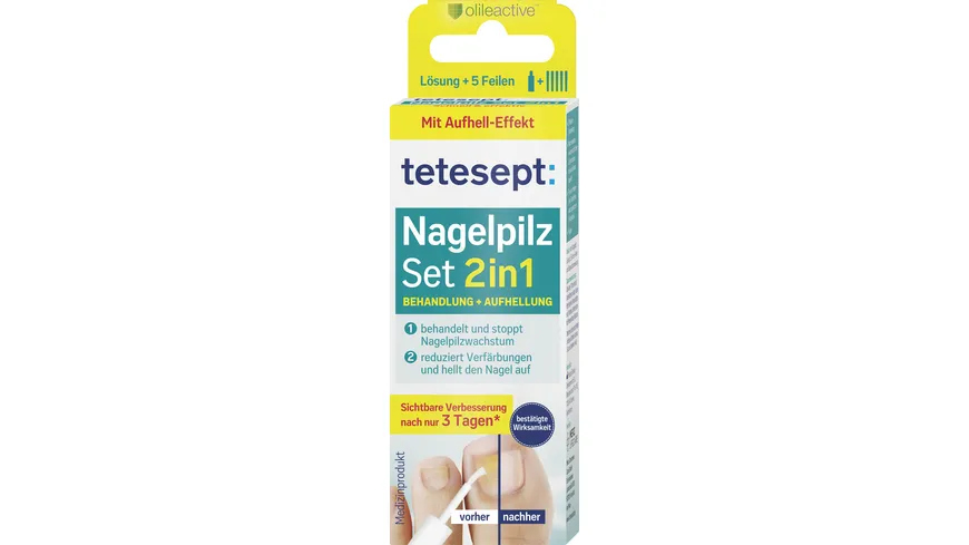 tetesept med foot care Anti-Nagelpilz Set 4 ml
