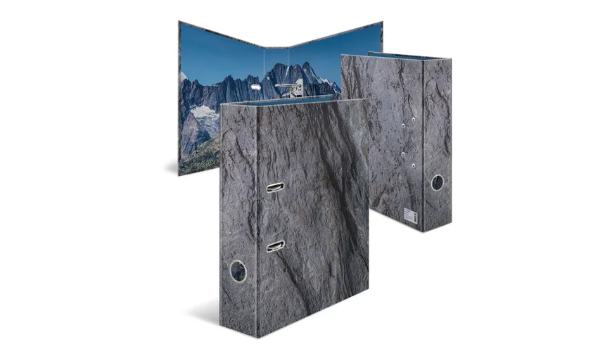 HERMA Motiv-Ordner A4 Stone 7cm breit